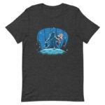 t shirt astronaute en coton peigne pour les passionnes despace gris fonce chine xs 531 1
