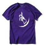 t shirt astronaute skater confort pour les amateurs de sensations fortes violet s 124 1