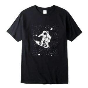 t shirt astronaute skater pour les reveurs de lespace noir xs 259 1