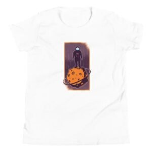 t shirt en coton avec astronaute pour petits aventuriers blanc s 246 1