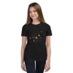 T-shirt En Coton Doux Avec Le Système Solaire Pour Passionnés D’astronomie