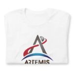t shirt en coton peigne avec logo du programme artemis 358 1