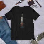 t shirt en coton peigne file a lanneau vision interplanetaire de musk 310 1