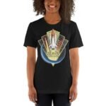 t shirt en coton peigne hommage aux navettes spatiales de la nasa 356 1