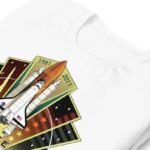 t shirt en coton peigne hommage aux navettes spatiales de la nasa 452 1