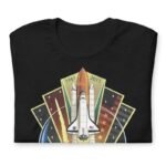 t shirt en coton peigne hommage aux navettes spatiales de la nasa 889 1
