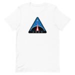 t shirt en coton peigne logo du programme ares astronautique noir s 577 1