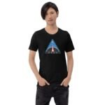 t shirt en coton peigne logo du programme ares astronautique noir xl 506 1