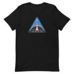 t shirt en coton peigne logo du programme ares astronautique noir xs 759 1