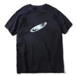 t shirt galaxie vous etes ici confort en coton 100 unisexe noir s 144 1
