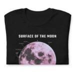 t shirt haute definition sur la surface de lune hauts 345 1