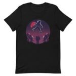 t shirt invasion astronaute partez a la conquete de lespace noir xs 460 1