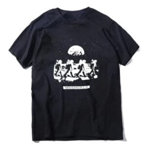 T-shirt Moonwalk En Coton 100% Pour Les Futurs Astronautes - s