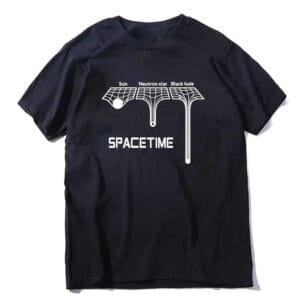 T-shirt Space Time: Comprenez La Gravité Avec Style! s