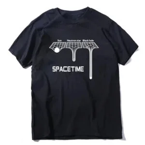 T-shirt Space Time: Comprenez La Gravité Avec Style! s