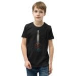 T-shirt Unique Enfant Hommage à La Fusée Falcon Heavy Spacex