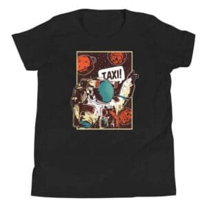 T-shirt Unique Pour Les Passionnés D’astronautes Et D’espace - Noir / s