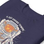 T-shirt Unisexe Design Spatial Original