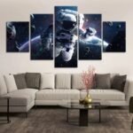 Tableau Astronaute Fenêtre Sur Vos Rêves