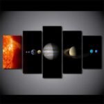 tableau du systeme solaire admirez nos planetes voisines 383 1