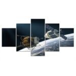 tableau du vaisseau orion et module lunaire altair 678 1