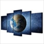Tableau: émerveillez-vous Devant La Terre Depuis L’espace