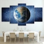Tableau: émerveillez-vous Devant La Terre Depuis L’espace - Petit