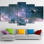 tableau horizon planetaire pour une decoration inspirante petit avec cadre 717 1