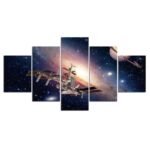 tableau iss hommage a la station spatiale internationale 158 1