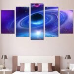 tableau planetaire pour une decoration spatiale elegante petit avec cadre 110 1