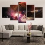 tableau rayons cosmiques admirez lunivers en toute securite petit avec cadre 991 1
