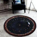 Tapis Cosmos: Décoration Inspirée De L’univers Observable Pour Votre Sol - 60cm