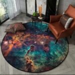 Tapis De Chambre Nébuleuse Ciel Étoilé