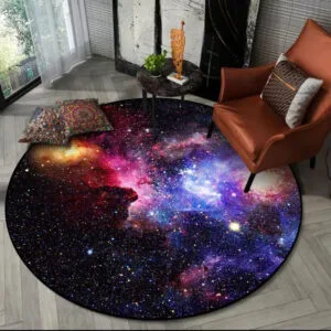 Tapis De Sol Galaxie Pour Un Décor Stellaire Confortable Et élégant 2 Tapis De Sol Galaxie Pour Un Décor Stellaire Confortable Et élégant - 60 Cm