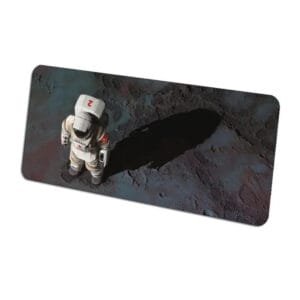 Tapis De Souris Cosmonaute Soviétique Sur La Lune - 700 x 300 x 3mm