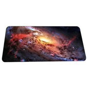 tapis de souris galaxie m106 pour un bureau intergalactique 700 x 300 3mm 403 1