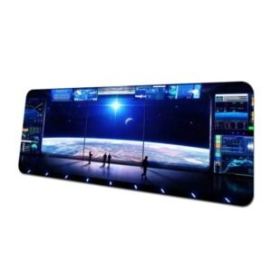 tapis de souris hublot vaisseau spatial pour passionnes despace 700 x 300 3mm 272 1