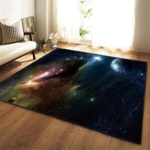 Tapis Décoratif Planètes Pour Une Touche Spatiale Chez 3 Tapis Décoratif Planètes Pour Une Touche Spatiale Chez - 100 x 150 Cm