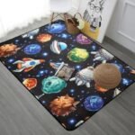 tapis invasion extraterrestre pour la chambre des enfants 50 x 80 cm 197 1