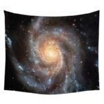 tapisserie galaxie spirale decoration murale etoilee 60 x 90 cm 895 1