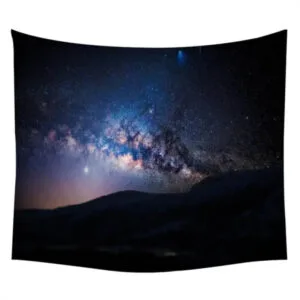Tapisserie Voie Lactée Nocturne Pour Une Décoration Céleste 2 Tapisserie Voie Lactée Nocturne Pour Une Décoration Céleste - 60 x 90 Cm