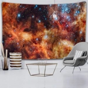 tenture murale decorative nebuleuses pour une ambiance spatiale 100 x 150 cm decorations 400 1