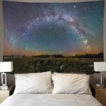 Tenture Murale Panorama Ciel Étoilé Voie Lactée