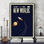 toile retro futuriste dexploration spatiale 30 x 40 cm 489 1