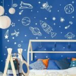 Autocollants Muraux Astronautes Enfant